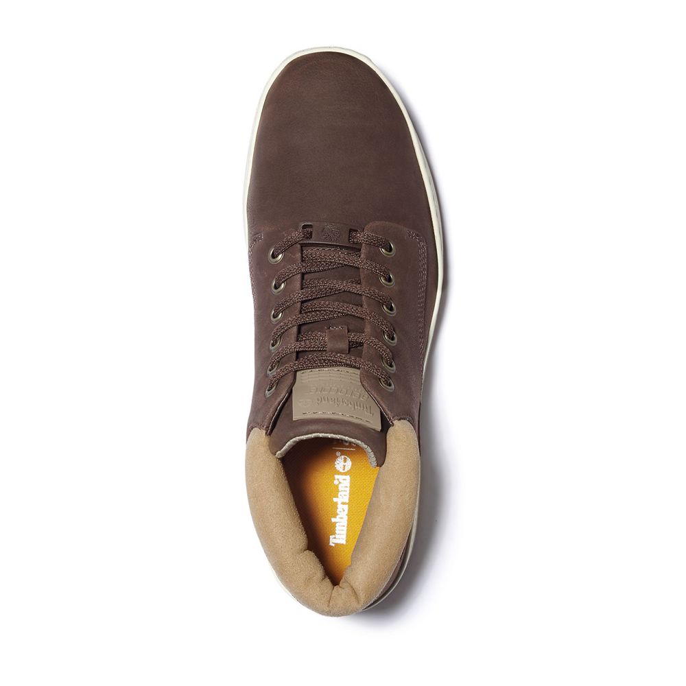 Botas Chukka Masculino - Timberland Cityroam™ Cupsole Couro - AYBLO5270 - Marrom Escuro